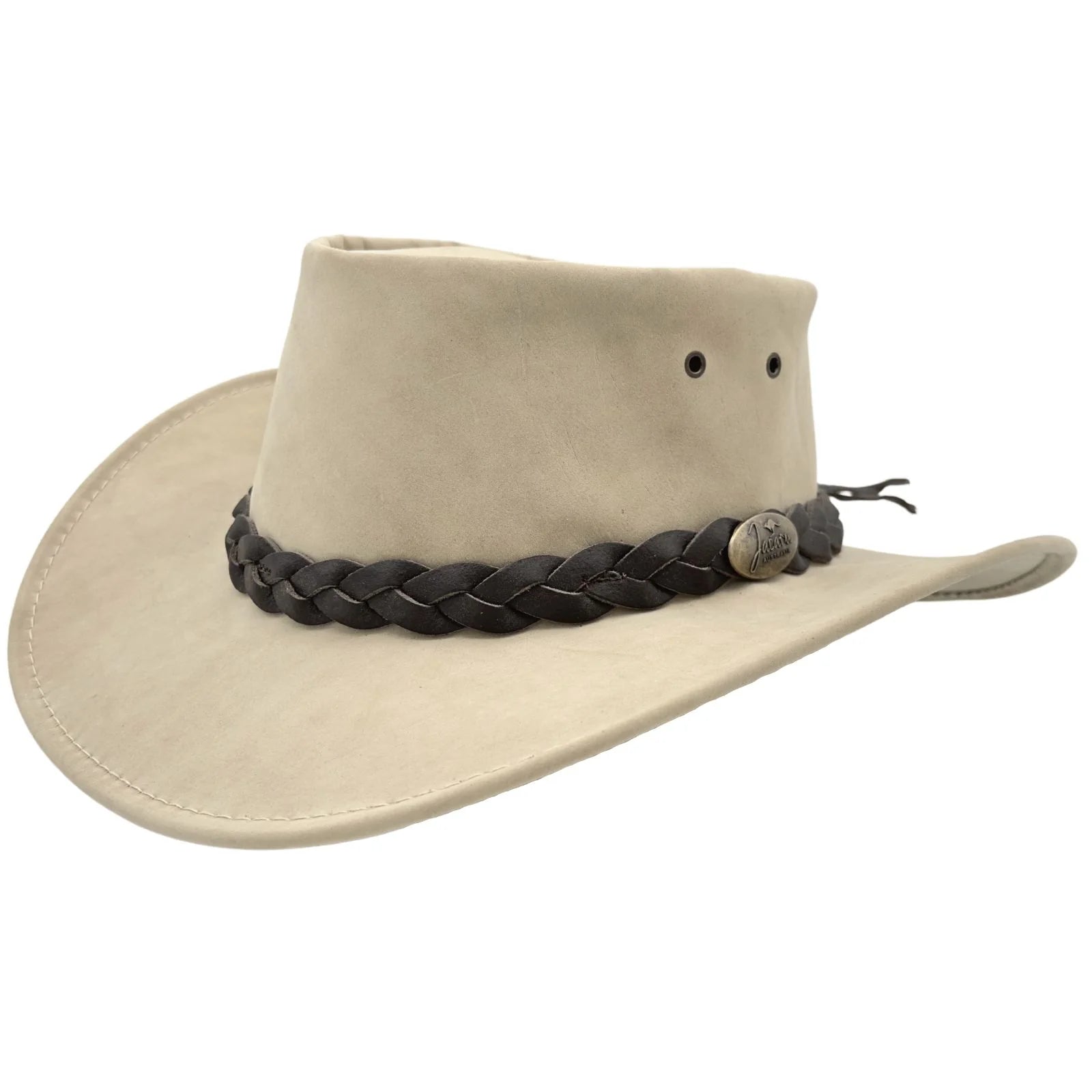 Barmah Hats Sundowner Kangaroo Leather Hat 1019BL / 1019BR