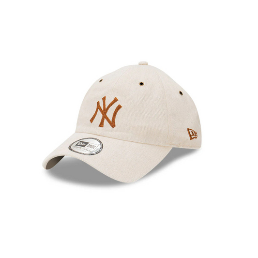 New Era New York Yankees Casual Classic - Ivory White Denim