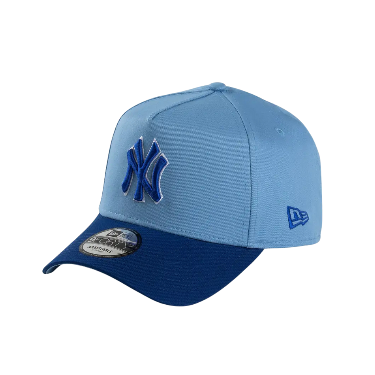 New Era New York Yankees 9FORTY A Frame - Deep Freeze – Hats By