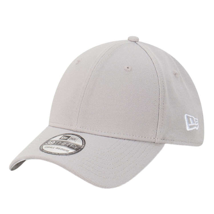 New Era Blank 39THIRTY Cap Grey Hats By The Hundred