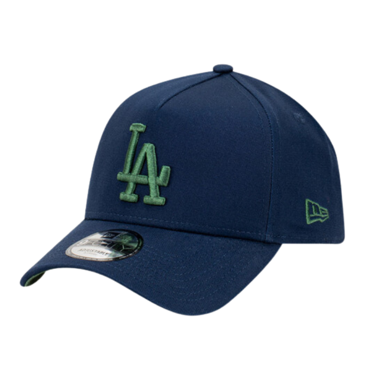 New Era Los Angeles Dodgers 9FORTY A Frame Cap Oceanside Blue Rifle Hats By The Hundred
