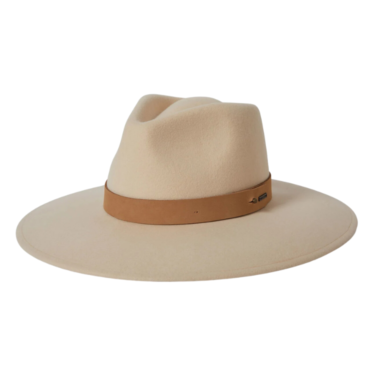 Brixton Eleanor Felt Packable Hat - Macadamia – Hats By The  display picture 1