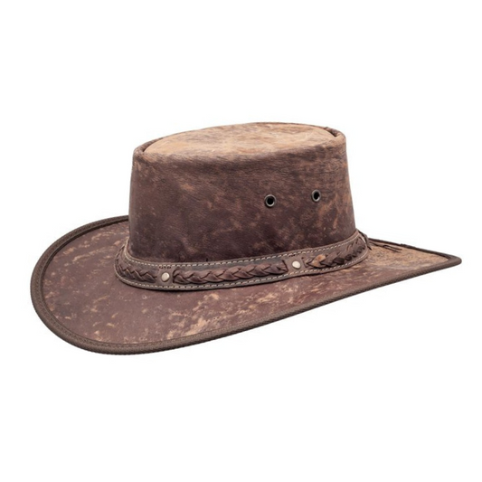 Barmah 1018 HC Hickory Squashy Crackle Kangaroo Hat