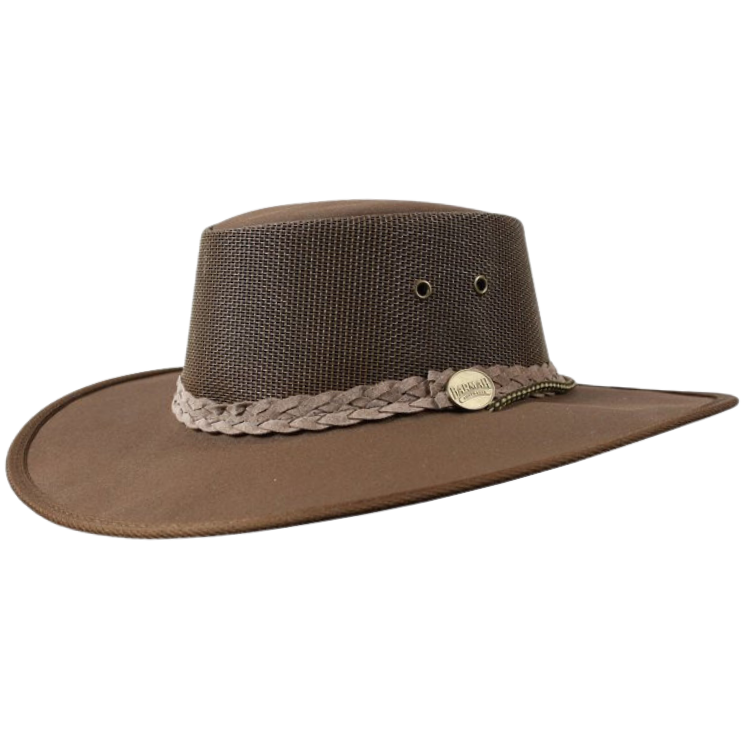 Barmah 1056BR Canvas Cooler Airflow Hat – Hats By The Hundred