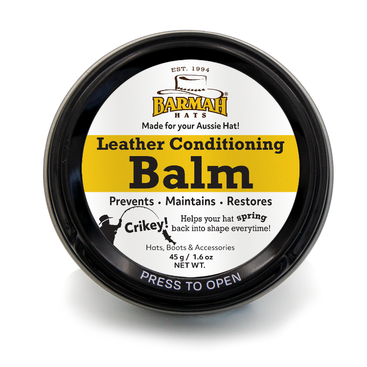Barmah Leather Conditioning Balm – Hats By The Hundred