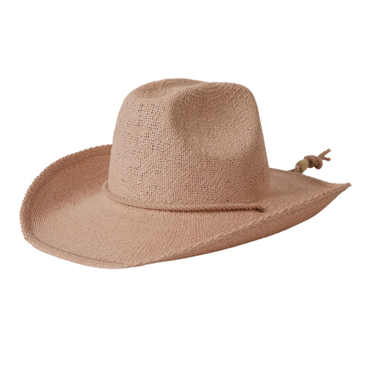 Brixton Austin Straw Cowboy - Soft Pink