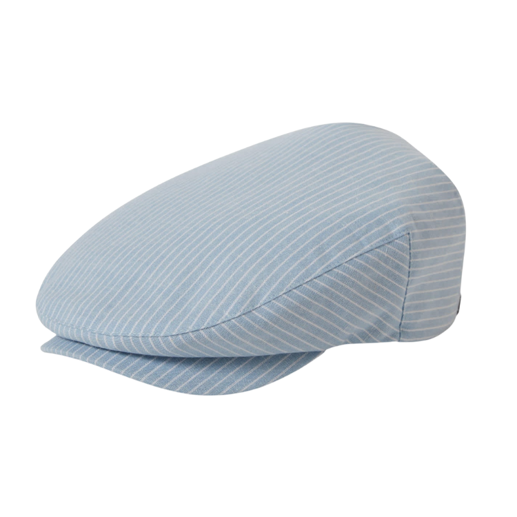 Brixton Hooligan Cap - Light Blue/White – Hats By The Hundred display picture 3