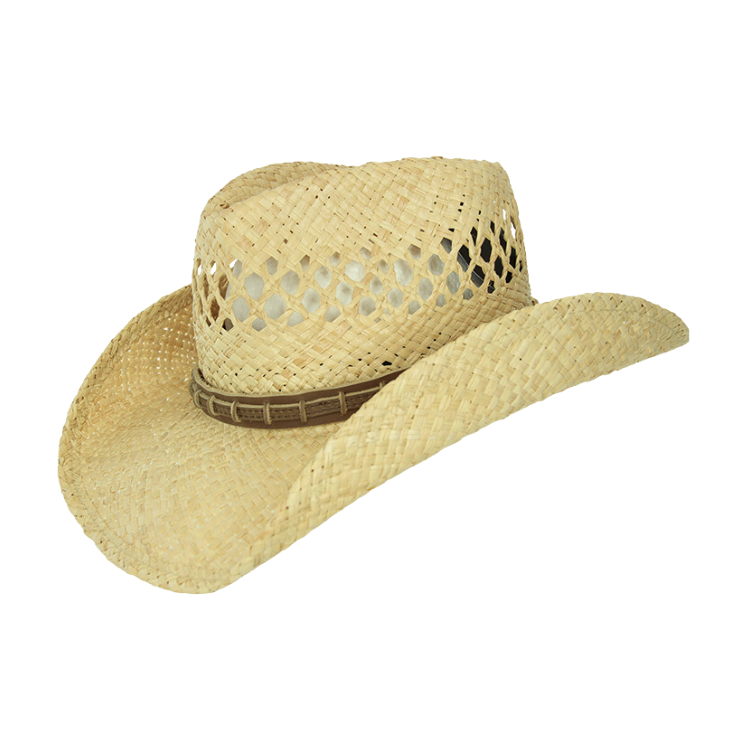 GC Hats Blaze Raffia Cowboy Hat Natural Hats By The Hundred