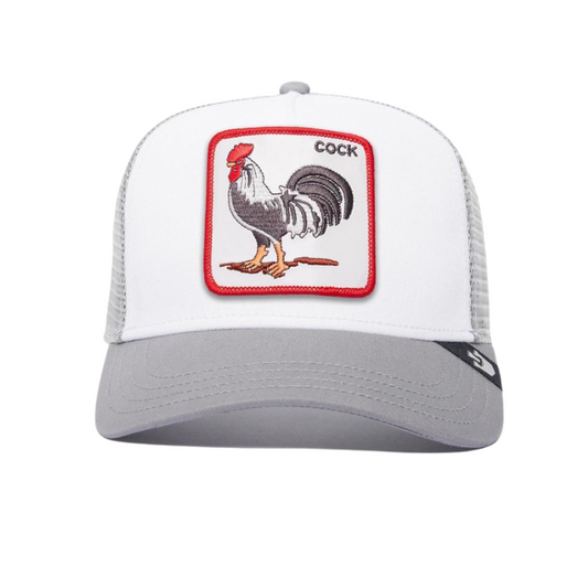 Goorin Brothers All American Rooster Trucker - Light Grey