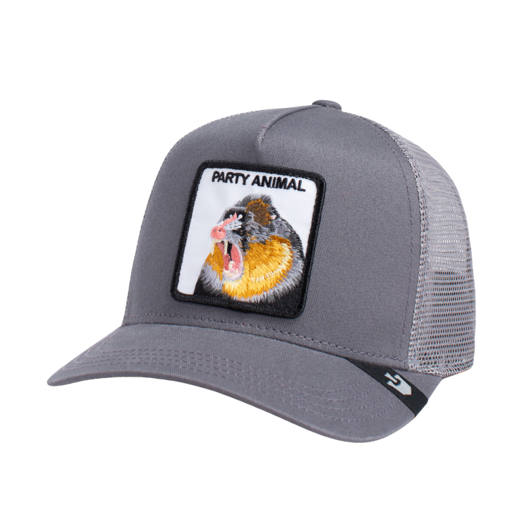 Goorin Party Animal Trucker Grey – Hats By The Hundred