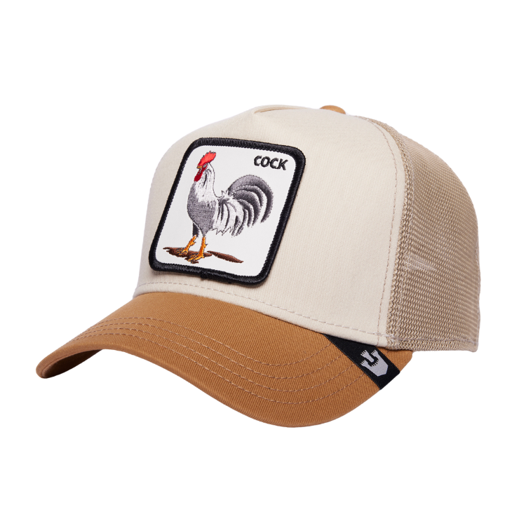 Goorin V2 All American Rooster Trucker Khaki – Hats By The Hundred