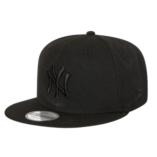 New Era New York Yankees 9FIFTY Snapback Cap - Black/Black