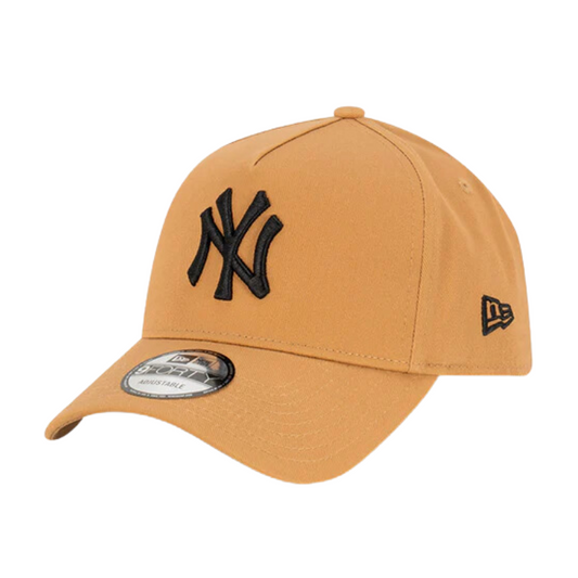 New Era New York Yankees 9FORTY A Frame Cap - Wheat