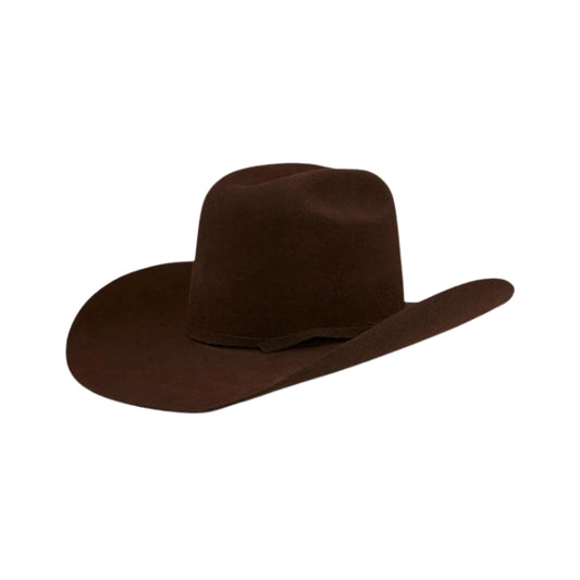 Ringers Western Drafter Wool Cowboy Hat - Chocolate