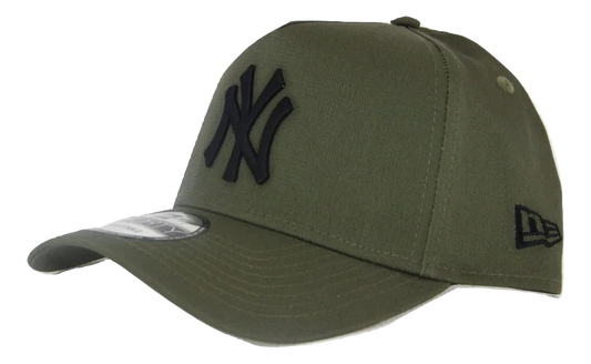 New Era New York Yankees 9FORTY A Frame - Olive/Black
