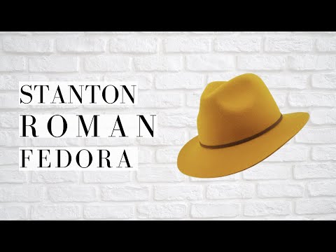 Stanton Roman Fedora - Sand