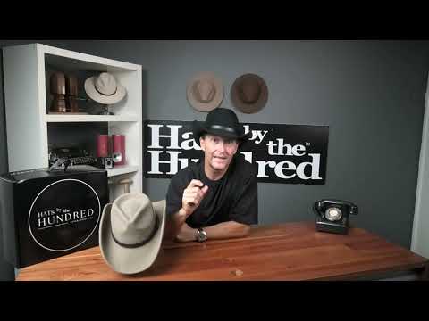 GC Hats Outlander Felt Cowboy Hat - Black