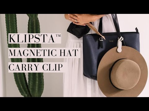 Klipsta Magnetic Hat Carry Clip - Black