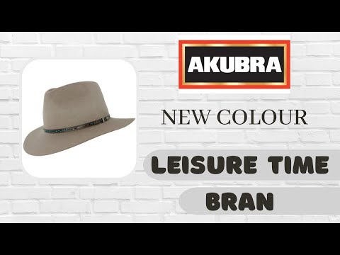 Akubra Leisure Time Hat - Bran
