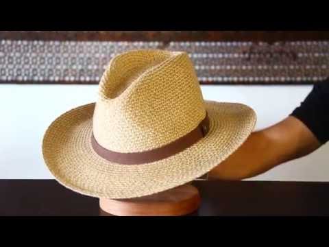 Cancer Council Outback Foldable Fedora - Natural