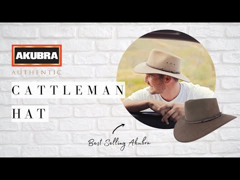 Akubra Cattleman Hat - Black