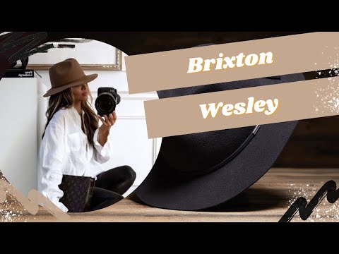 Brixton Wesley Fedora - Black