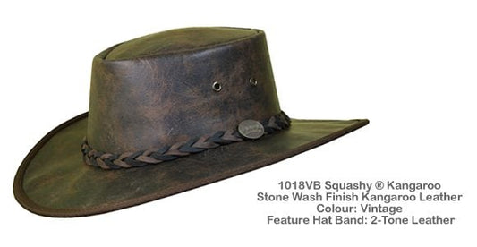 Barmah 1018 VB Vintage Squashy Kangaroo Hat