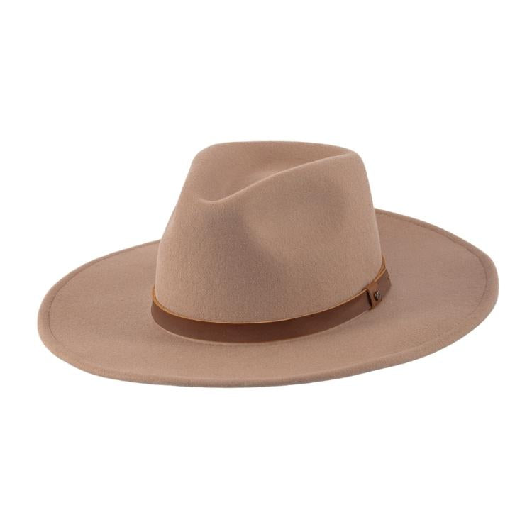28 Eastern Bangalow Felt Wide Brim Summer Sand – Hats By The Hundred