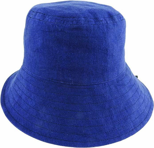 Avenel Hemp Bucket Hat - Navy