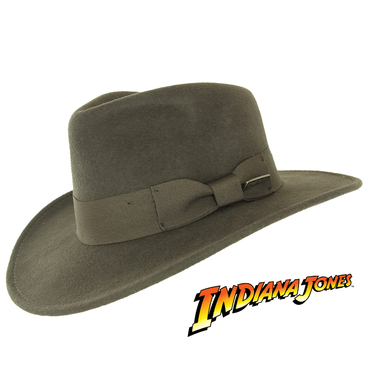 Indiana Jones Belloq Crushable Fedora Brown – Hats By The Hundred