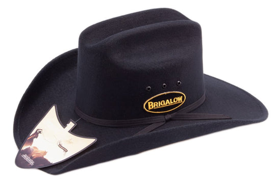 Brigalow Adult Dallas Cowboy Hat - Black