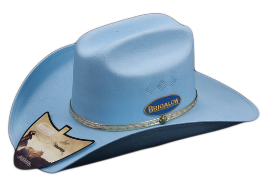 Brigalow Kids Cheyenne Western Hat - Light Blue