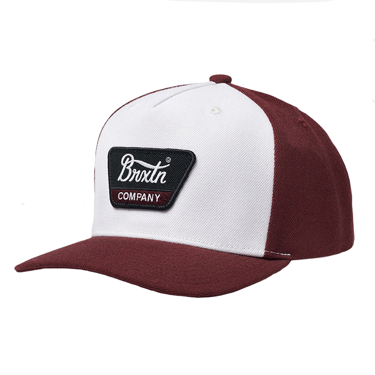Brixton burgundy clearance snapback