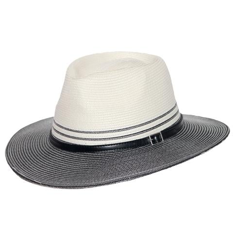 Cancer Council Heritage Town & Country Hat - Ivory/Black