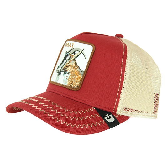 Goorin Brothers The G.O.A.T Trucker - Red