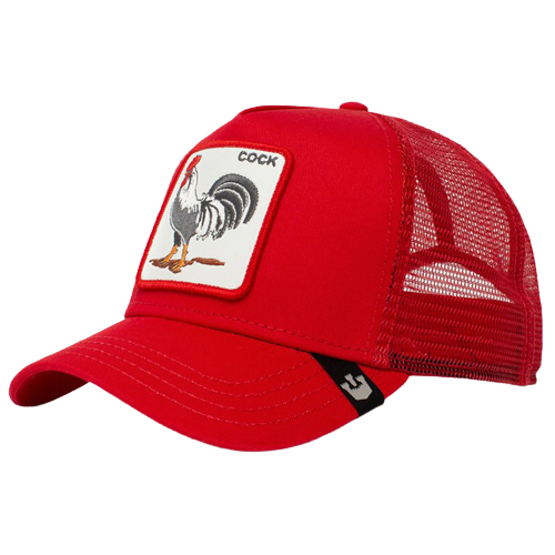 Goorin Brothers All American Rooster Trucker Cap - Red