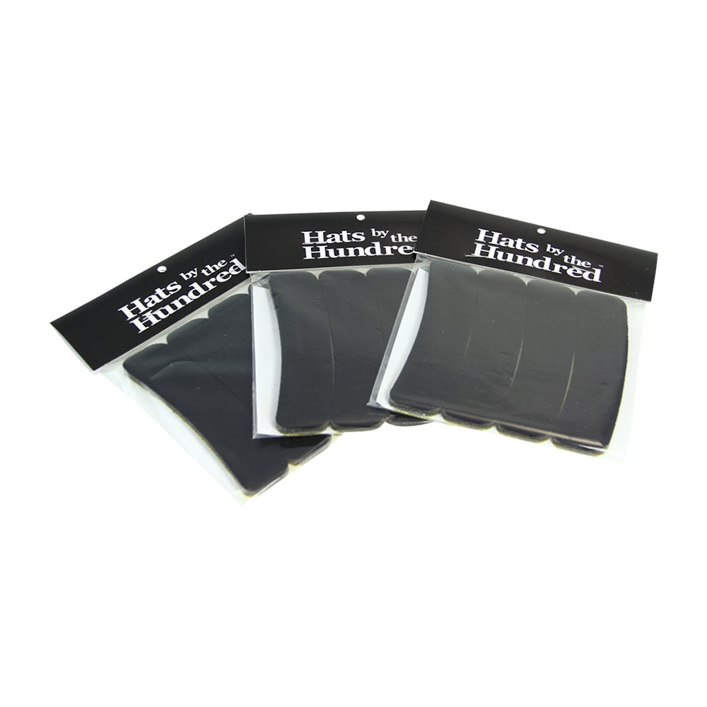Bulk Pack Foam Inserts Black 3 Pack Hats By The Hundred