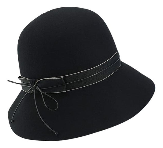 HW Collection Molly Bucket Hat - Black