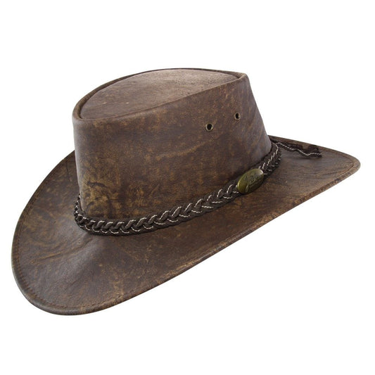 Jacaru Hats Roo Traveller - Stonewash Brown