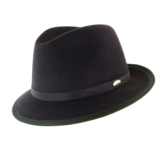 Melbourne Hats Safari Wool Hat - Olive