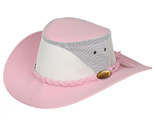 Jacaru Hats Rizon PU Suede - Pink