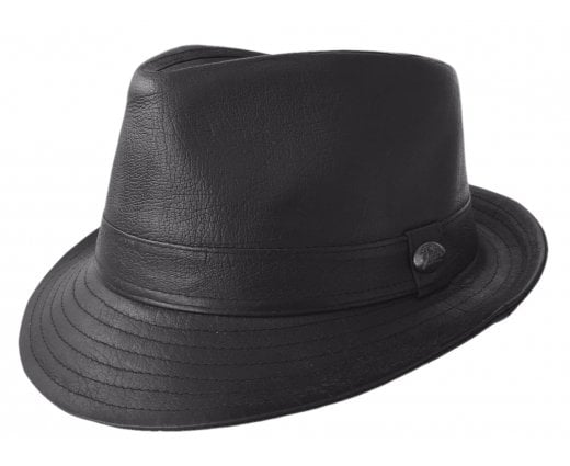 Jacaru Hats Kangaroo Trilby - Black