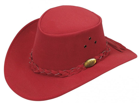 Jacaru Hats PU Ranger - Red