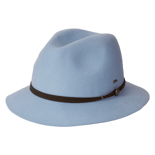 Kooringal Matilda Felt Hat - Faded Denim Blue