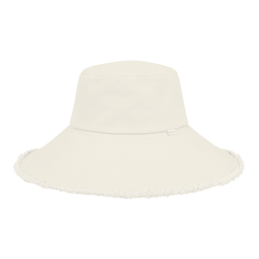Kooringal Ladies Bay Floppy Bucket - White