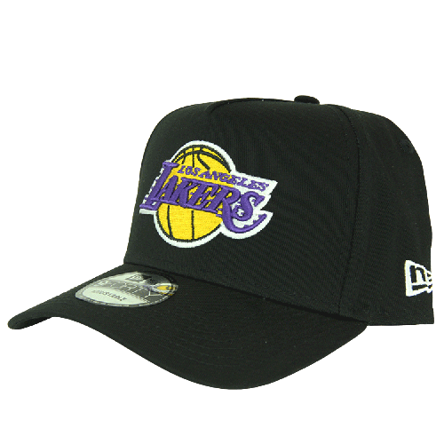New Era - Los Angeles Lakers - 9FORTY A-Frame - Black/OTC