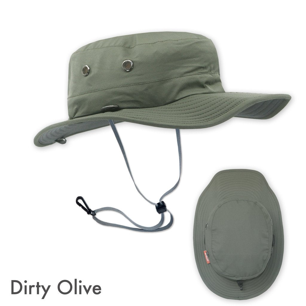 Shelta Hats Osprey Performance Hat - Dirty Olive – Hats By The Hundred