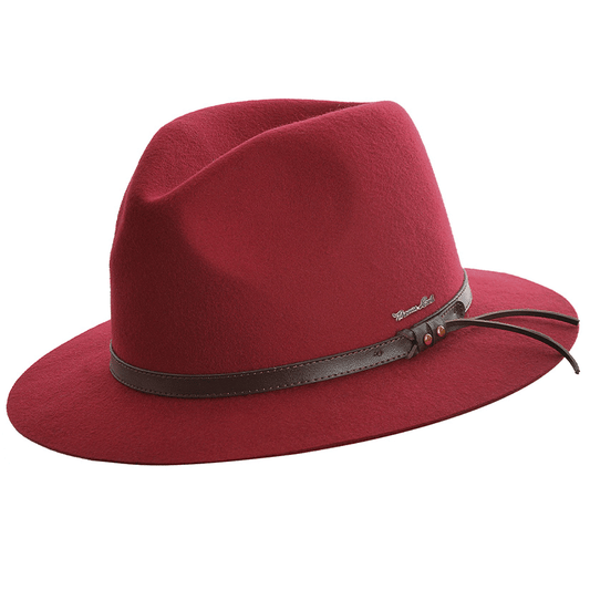 Thomas Cook Jagger Wool Felt Hat - Red