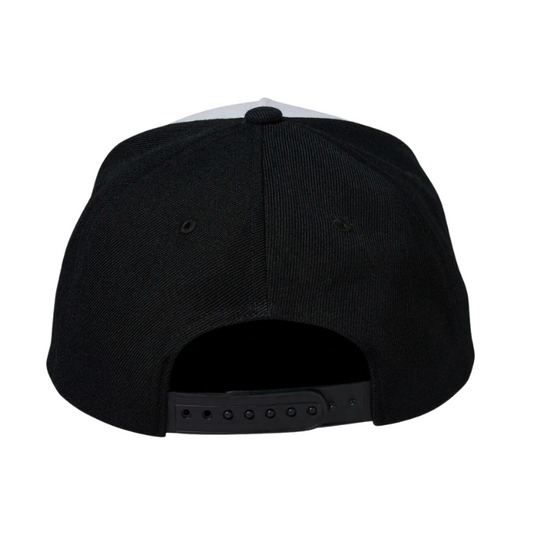 Brixton Linwood C MP Snapback - Black/White/Black