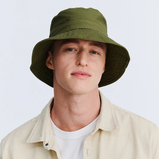 Cancer Council Jester Bucket Hat - Khaki Green